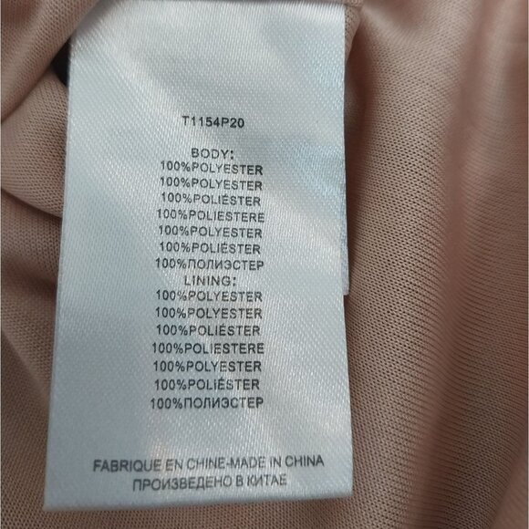 Molly Bracken Premium Pink Shimmer Sleeveless Blouse Sz XS - Picture 6 of 9